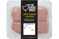 The Bare Bird Thigh Fillets Packaging